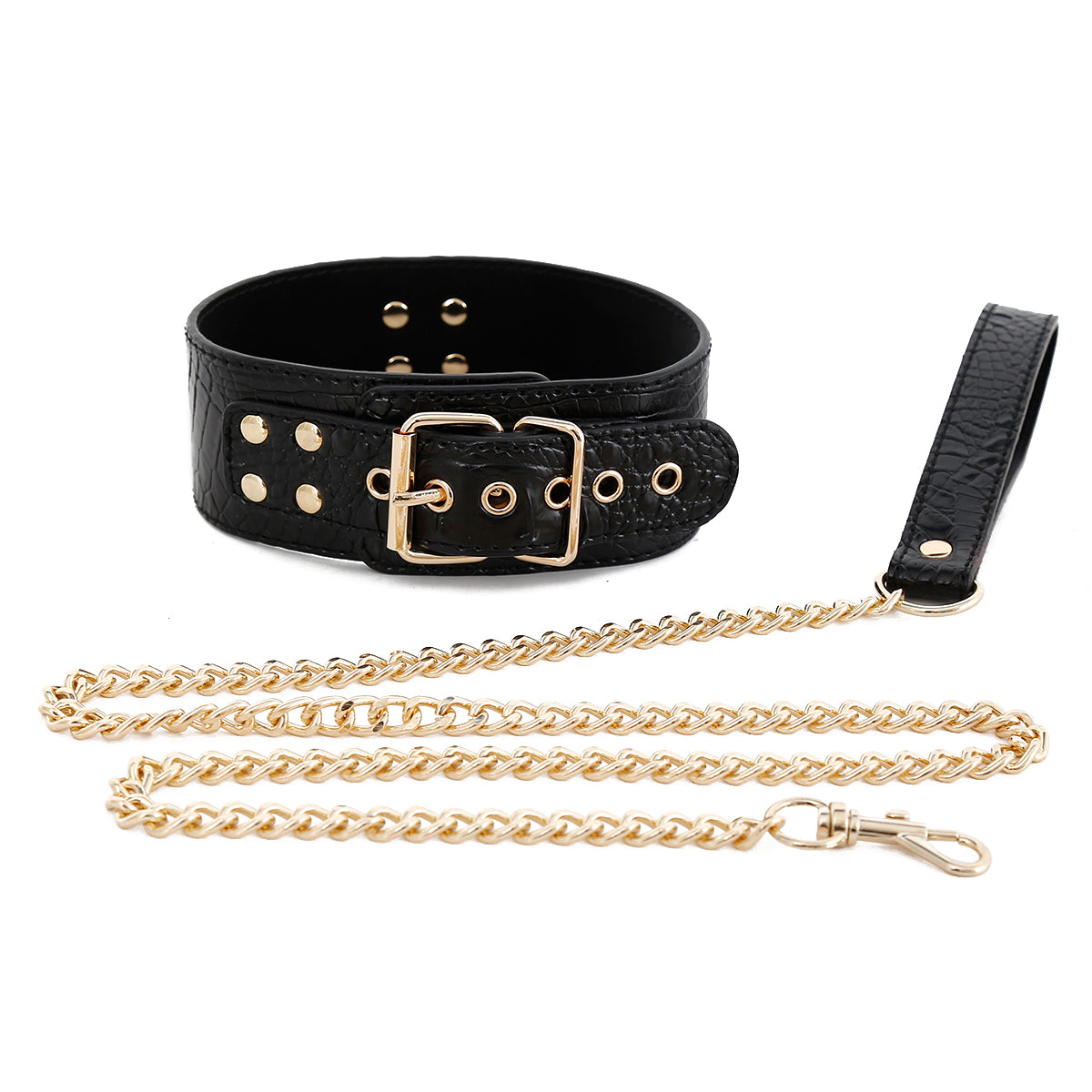 4-Píosa PU Leather BDSM Bondage Restraint Set