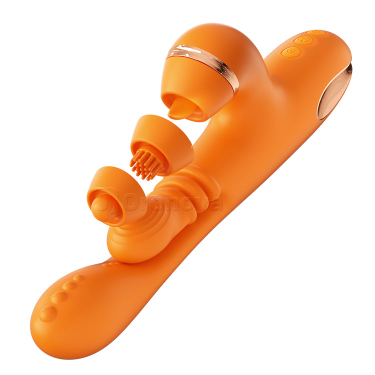 Vibrator Cumhachtach G-Spot le Gníomh Domhain Maisiúcháin