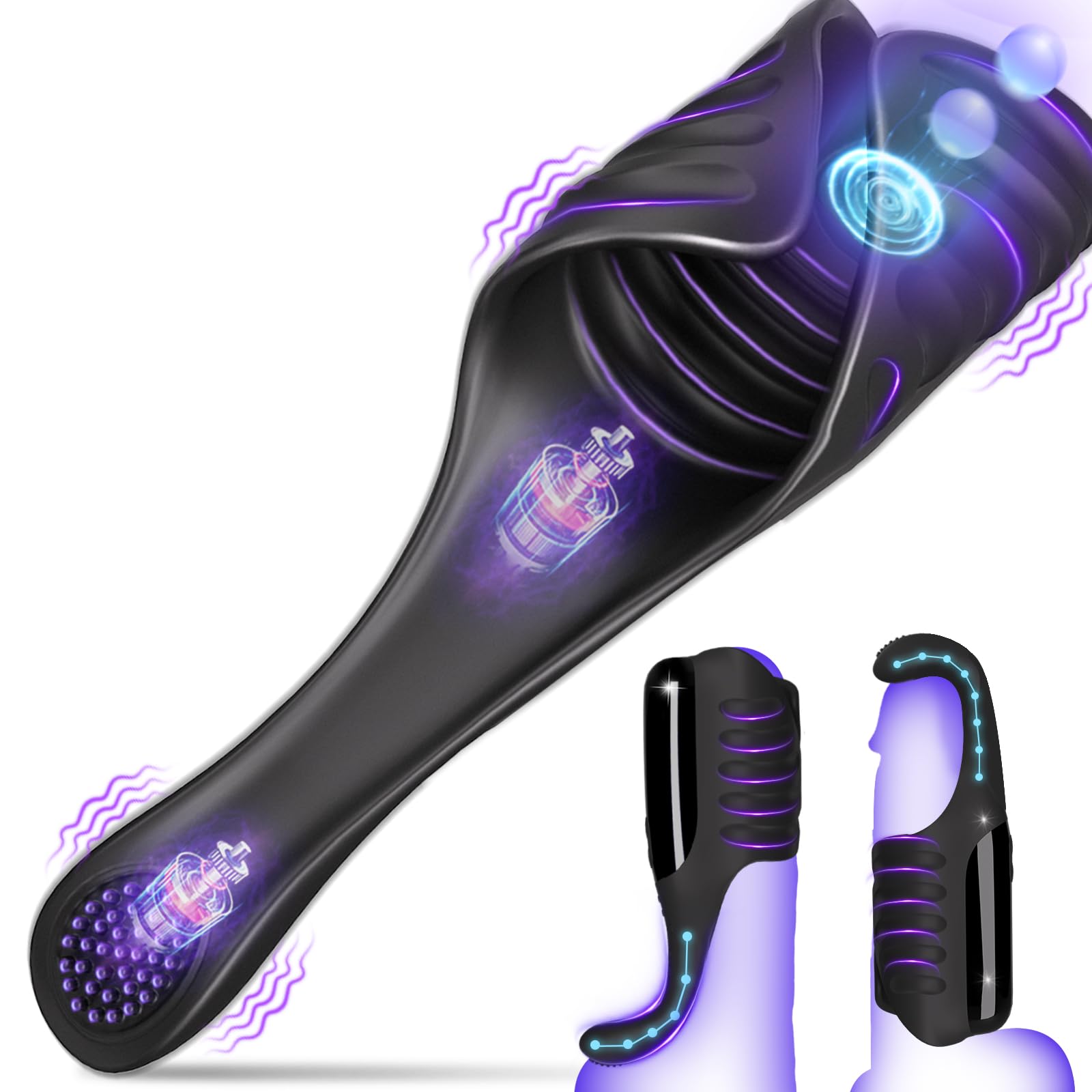 Vibrator Preabadh Peinis - Tairiseach & Inaistrithe