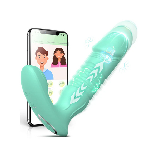 Dildo G Spot Vibrator - Brú agus Creathadh