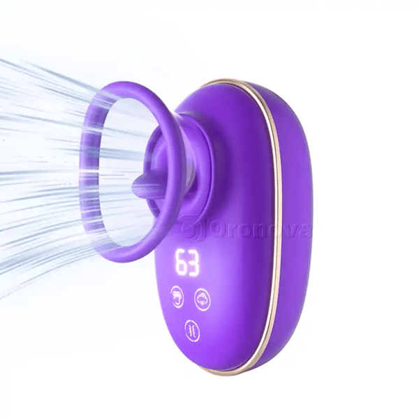 Vibrator Súchán Clitireach le Teanga-Lí agus Crith Dána
