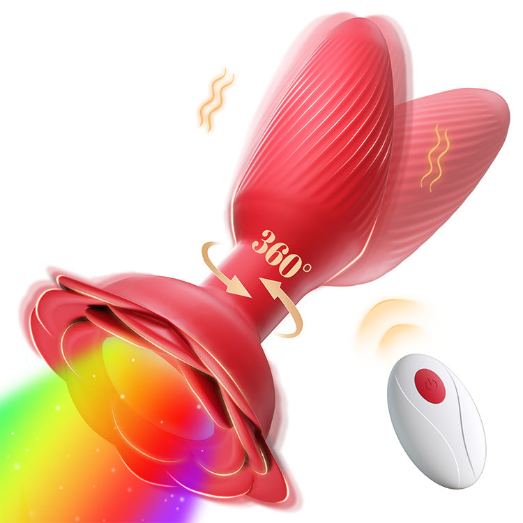 360° Casadh Titim le Soilse LED & Rialú Cianda