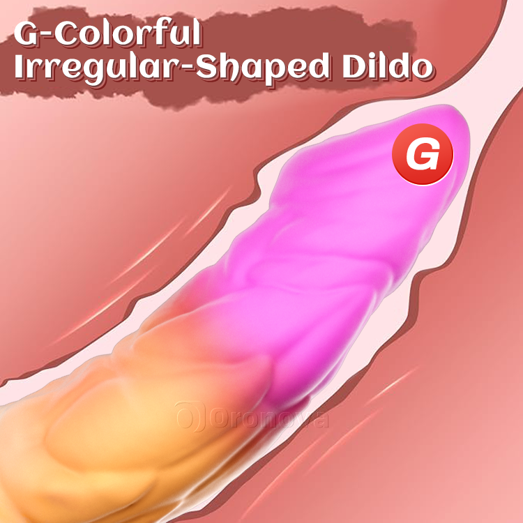 8 Inch 21cm Dildo Silicone Réalaíoch le Bun Tarraingteach Láidir