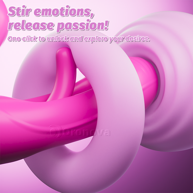 4 Motor Double Ended Strapless Dildo Vibrators  – Taithí ar an Spreagadh Uachtarach