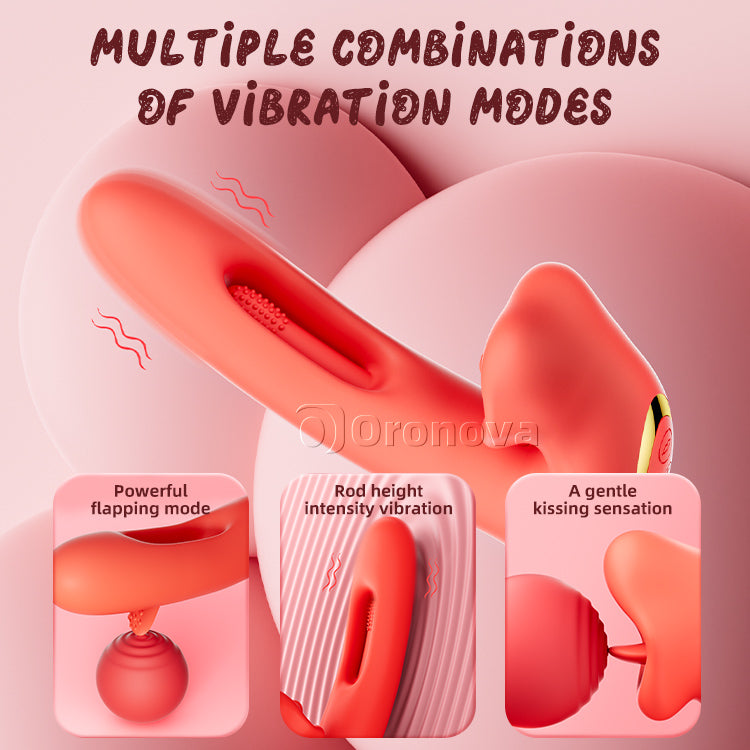 Vibrátor G Spot Flapping - Póg & Vibrait