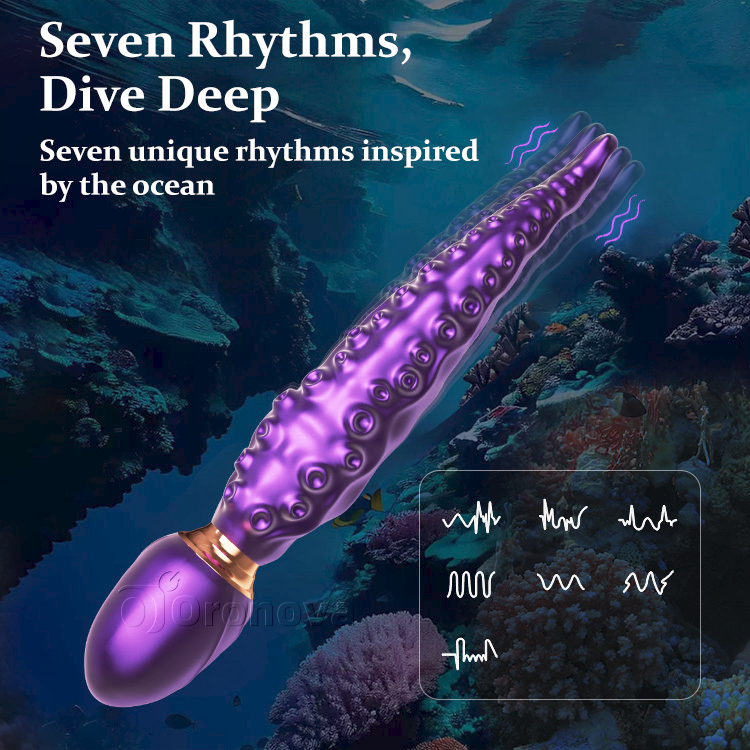 Vibrator Tentacle Octopus – Foirfe do Spreagadh Pointe G & Nipple