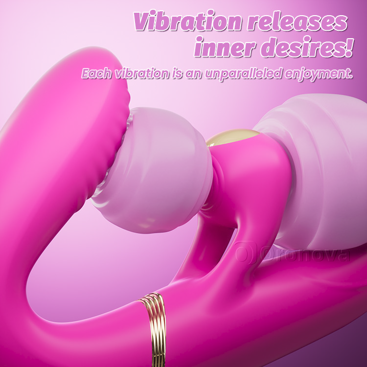 4 Motor Double Ended Strapless Dildo Vibrators  – Taithí ar an Spreagadh Uachtarach