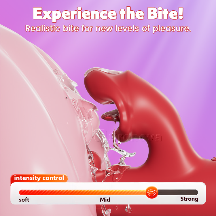Vibrator Pógála 3-i-1 agus Trí-Chliceáil – Pléisiúr Clit & Spota G