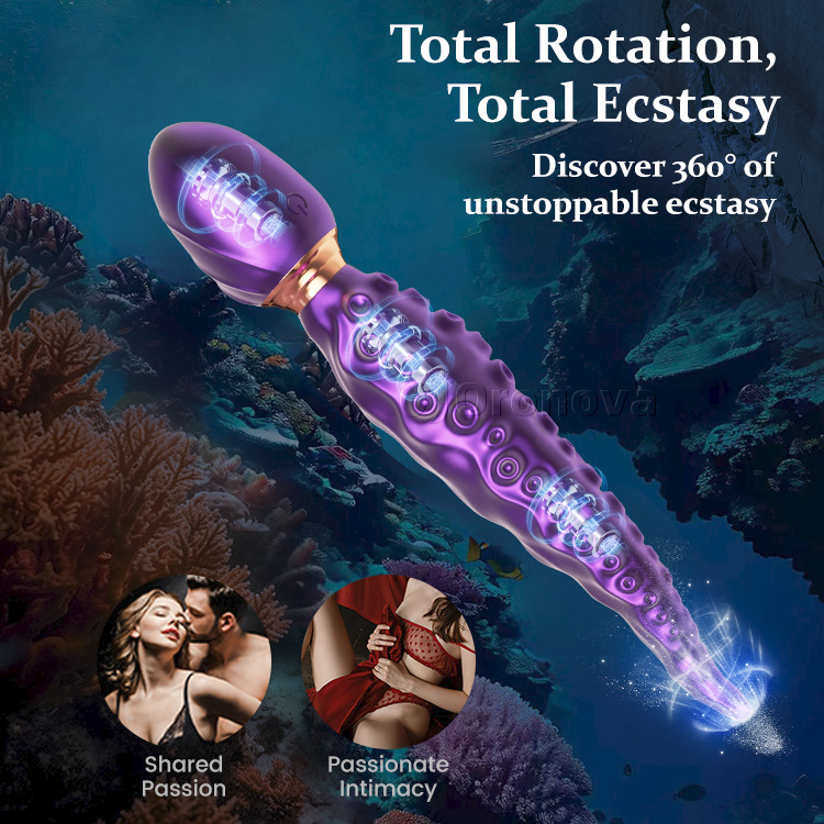 Vibrator Tentacle Octopus – Foirfe do Spreagadh Pointe G & Nipple