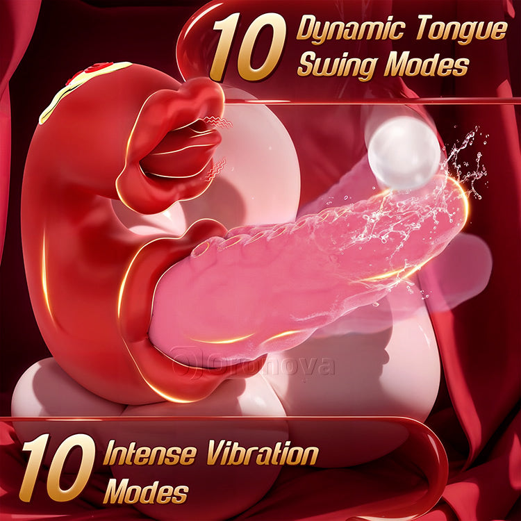 Vibrator Octopus 2-in-1 le Teas Teanga – 10 Mód Vibreála