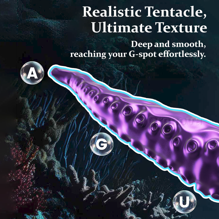 Vibrator Tentacle Octopus – Foirfe do Spreagadh Pointe G & Nipple
