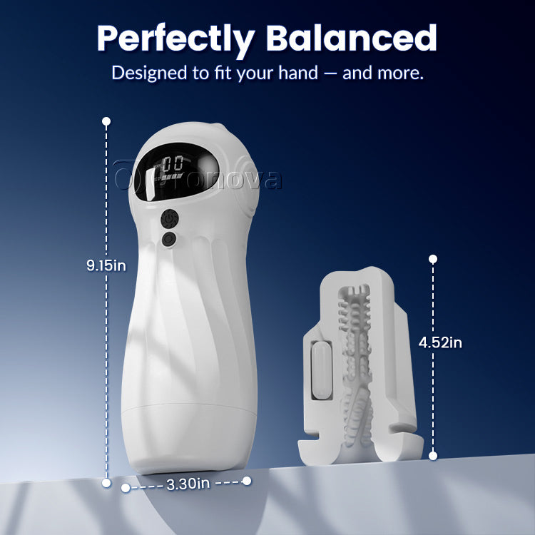 Masturbator Féinmhuiníneach Uathoibríoch do Fhir - Tarraingt, Luascán & Rialú iargúlta APP