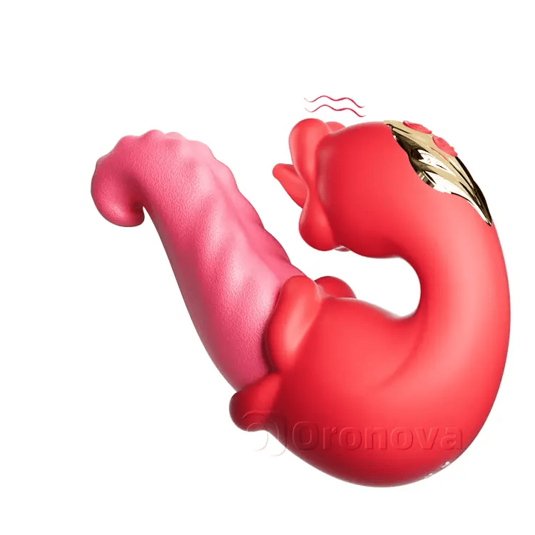 Twin Rose Brú G Spot Vibrator - Teasing Teanga & Vibrating