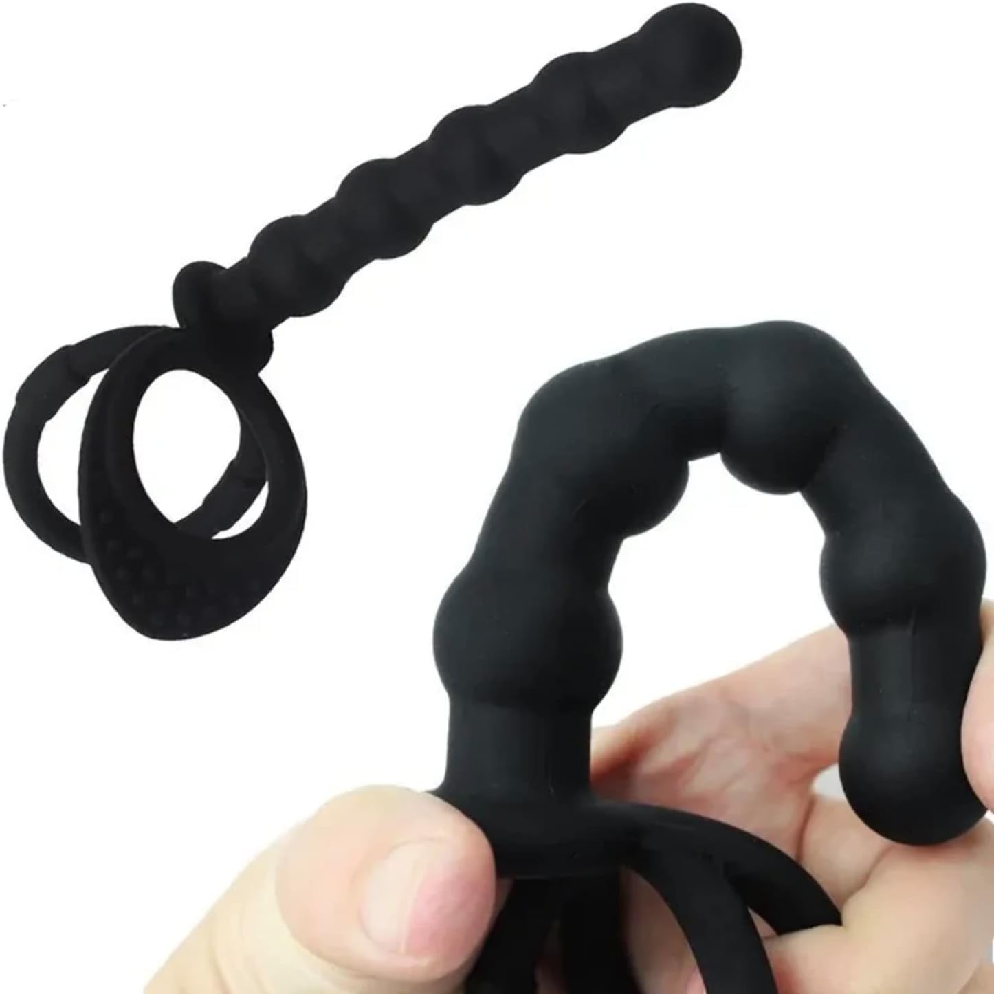 Beads Anal & Fáinní Dúbailte – Feabhsaithe Erection & Spreagadh Anal