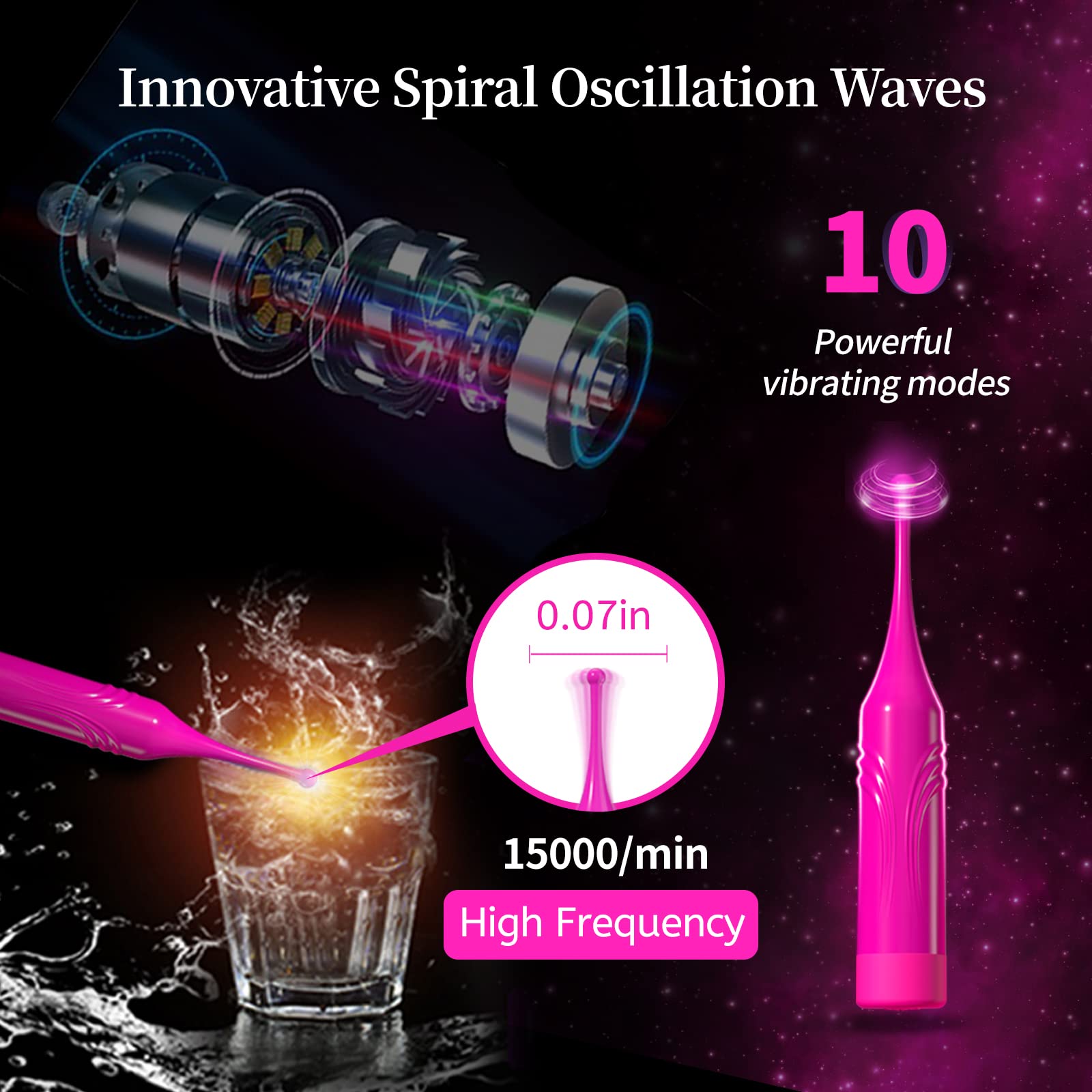 Mini Vibrator - Clit & Imirt do Chúpla